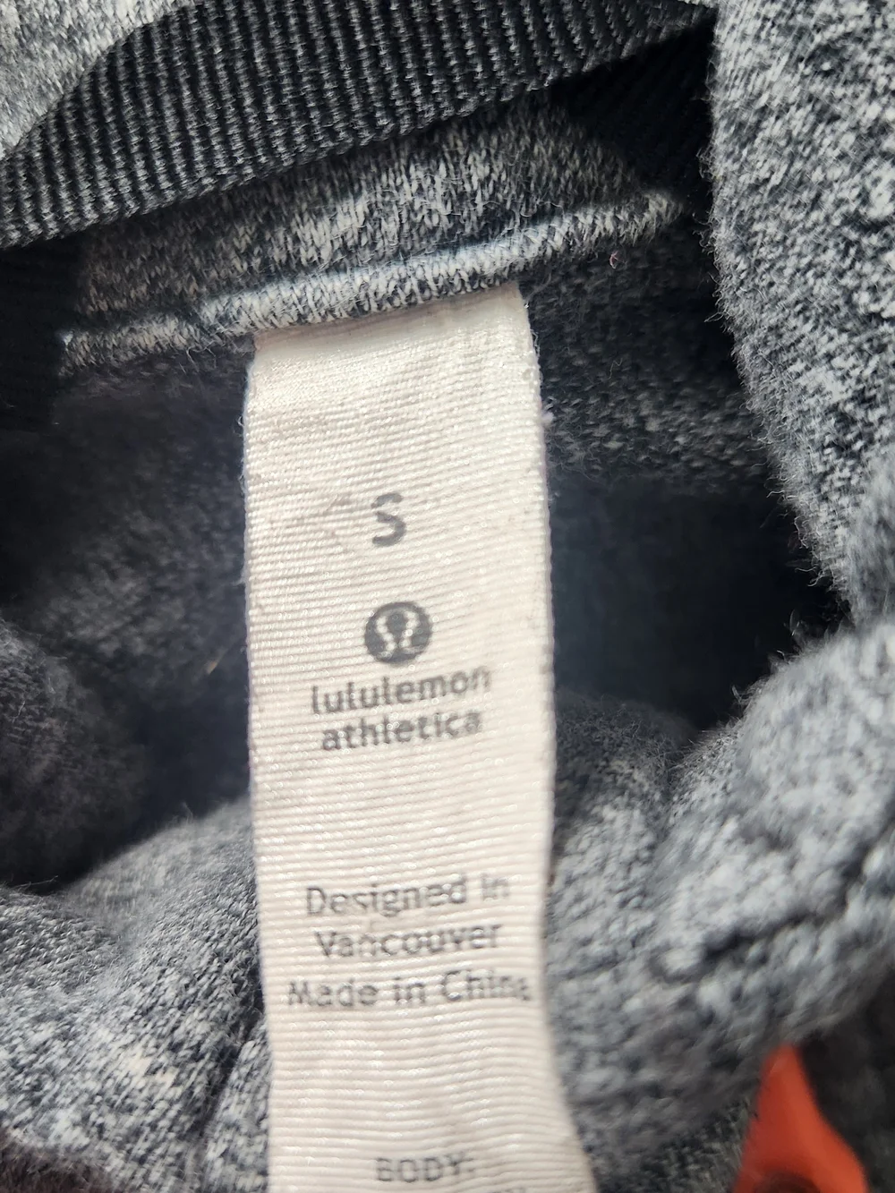 Lululemon athletica Gray Pull Over Sweater